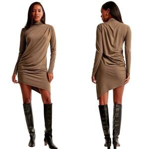 Abercrombie & Fitch Dress Draped Mini